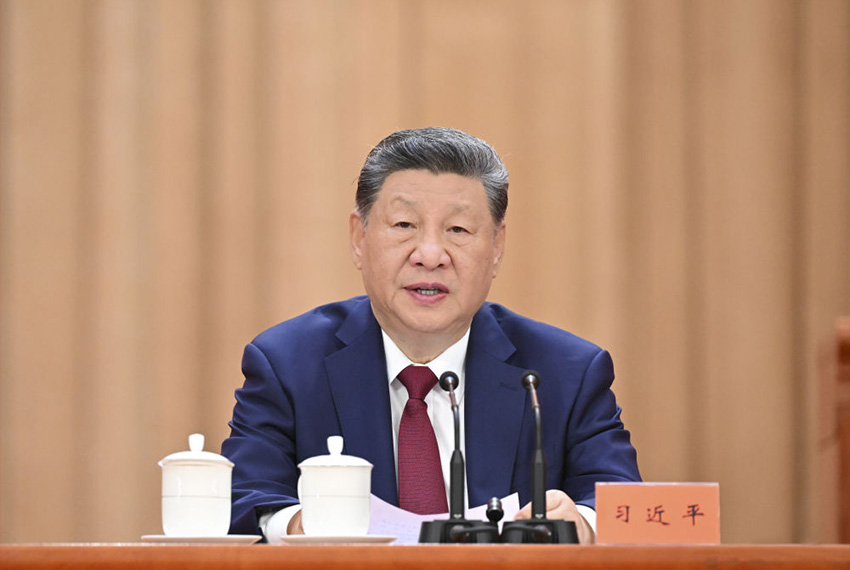 习近平会见孟加拉国总理塔里克